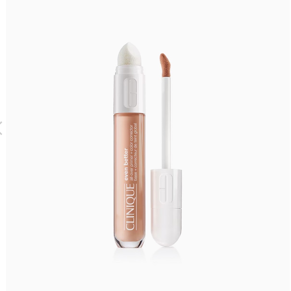 NEW FULL SIZE CLINIQUE EVEN BETTER ALL OVER PRIMER + COLOR CORRECTOR IN PEACH